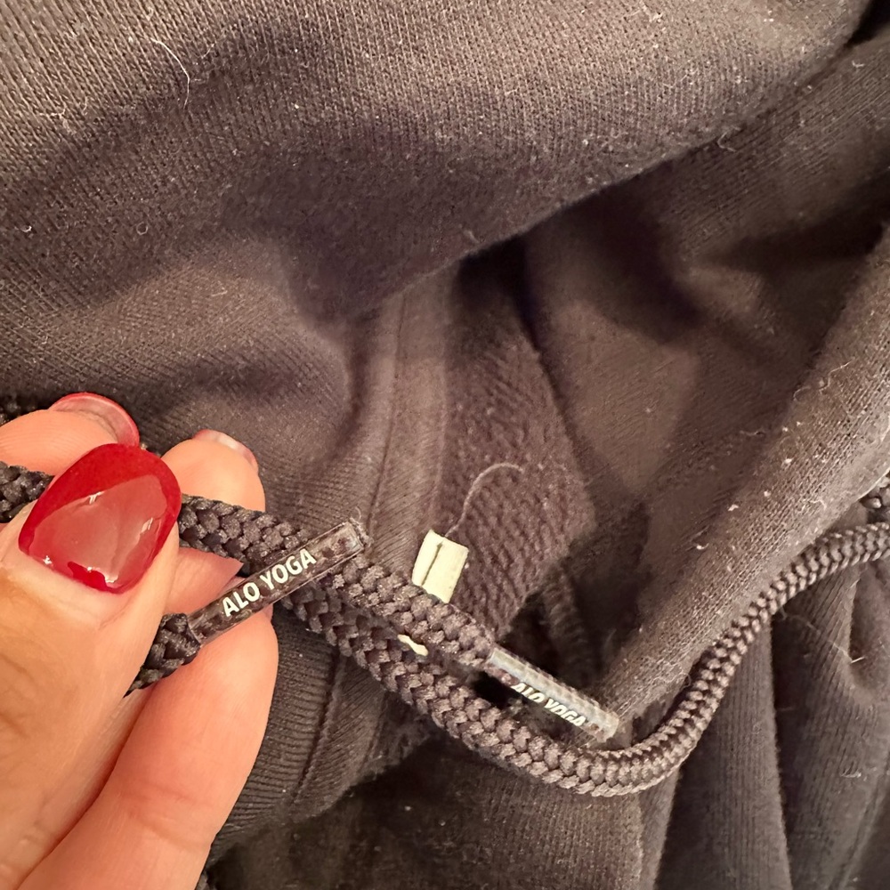 Alo Yoga Bae Hoodie- cropped - Picture 3 of 5